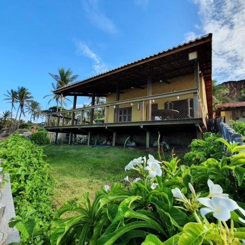 Casa na Beira do Mar, Peroba, Icapuí/CE, Morada Mariana em Icapuí, CE - pousada e hospedagem