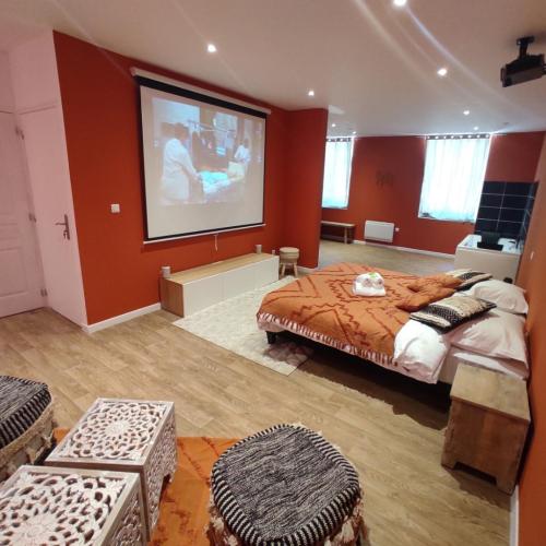 NG SuiteHome - Lille I Roubaix Centre I Coq Français - Balnéo - Netflix - Wifi