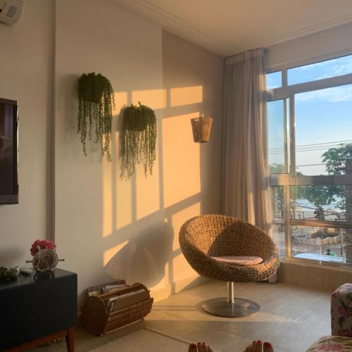 Apartamento frente Mar Santos em Santos, SP - pousada e hospedagem
