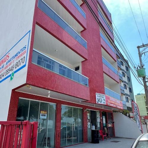 Apartamento sem vista ao mar, à 15 metros da praia de Piúma em Piúma, ES - pousada e hospedagem