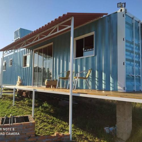 Image of Casa Container Azul.