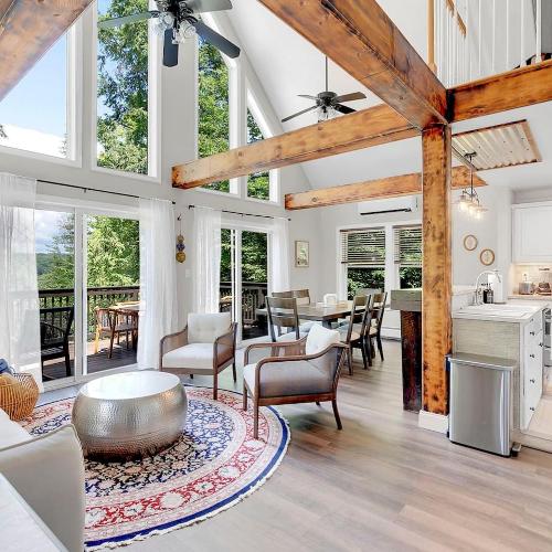 Image of Waterfront Access with Kayaks Private Deck and a Firepit