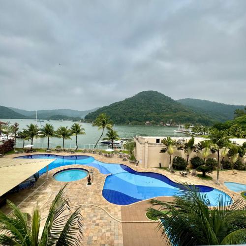 Quarto Hotel Porto Marina Mont Blanc Resort - Mangaratiba - Itacuruça Rj em Itaguaí, RJ - pousada e hospedagem