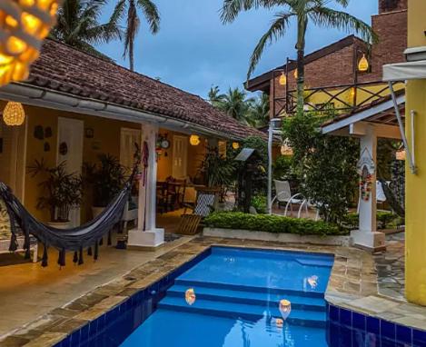 Canto das Laranjeiras MOA em Guarujá, SP - pousada e hospedagem