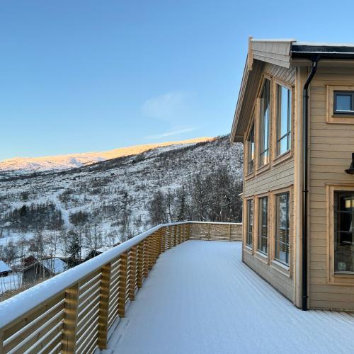 Image of Hytte i Sogndal med panoramautsikt