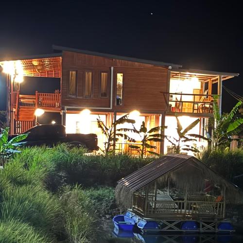 Image of Lakeside Thai wooden House