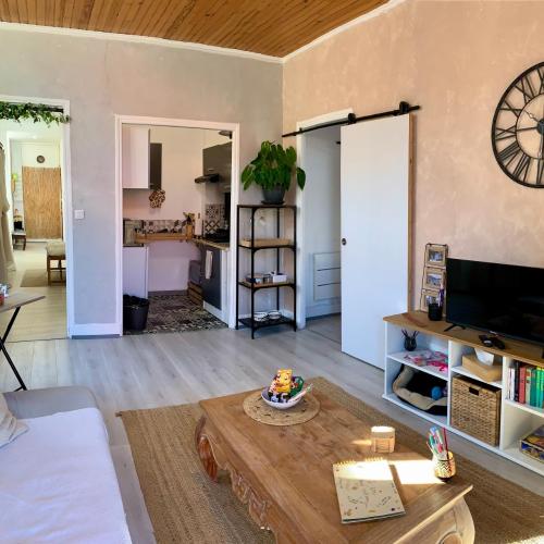 Lumineux et confortable 2 pièces, centre Sospel