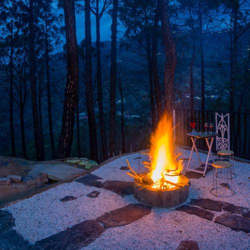 Image of Alaya Stays Pine Shadow Flamingo Suite with Views & Restaurant