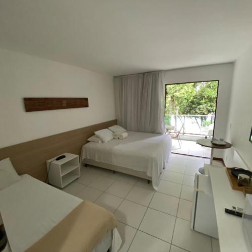 Apartamento Studio ILOA Resid 101V em Barra de São Miguel, AL - pousada e hospedagem