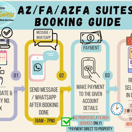 AZFA Suites at De Centrum Putrajaya Bangi FREE wifi