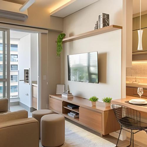 Moderno Apartamento no Cambuí em Campinas, SP - pousada e hospedagem