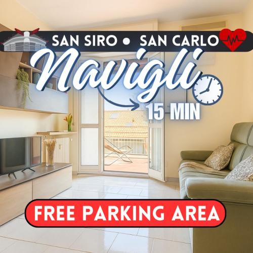 ATTICO A CORSICO - Navigli e San Siro a 15 minuti