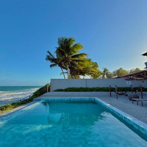 Flat StudioMar - beira mar até 4 p - pé na areia em Coruripe, AL - pousada e hospedagem
