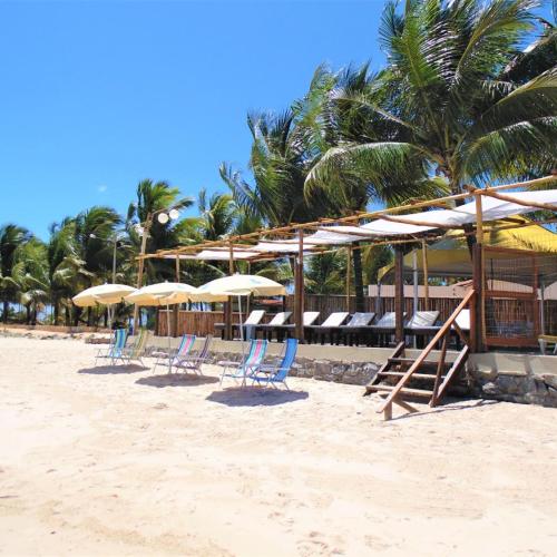 Paraiso Barra Hotel em Barra de Santo Antônio, AL - pousada e hospedagem