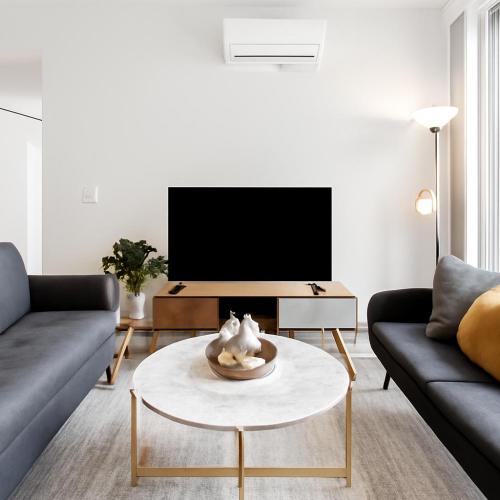 Image of Cozy 1 Bedroom Apartment in Riverside Queen Bed