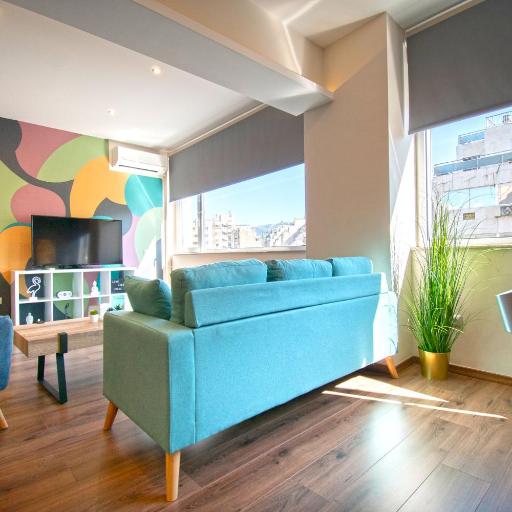 Abstract Flat With Urban View, undefined