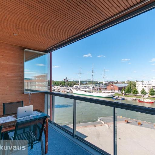 The Best View in Turku with private balcony, sauna, car park, undefined