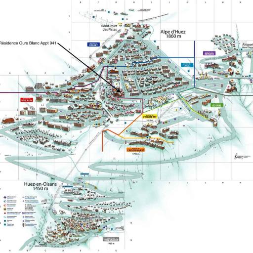 Studio 941-Particulier-Résidence L'Ours Blanc-Alpe d'Huez-Centre Station, undefined