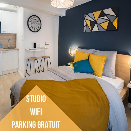 Studio Cosy - Parking - Wifi - Buanderie - Jardin, undefined