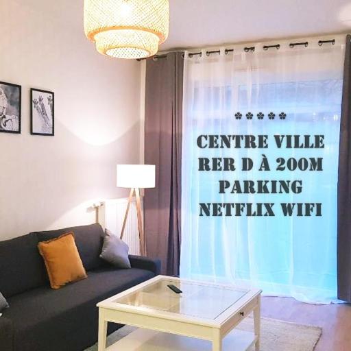 II APPART 2 PIÈCES, NEUF RER D à 200m PARKING NETFLIX Evry Courcouronnes, undefined