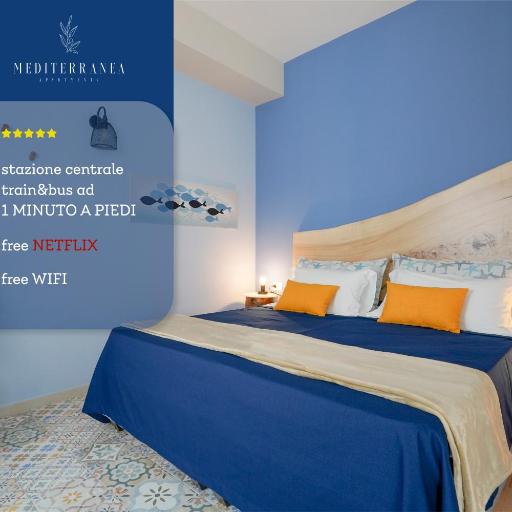 Mediterranea Apartment- CENTRAL STATION - FREE WIFI&NETFLIX, undefined