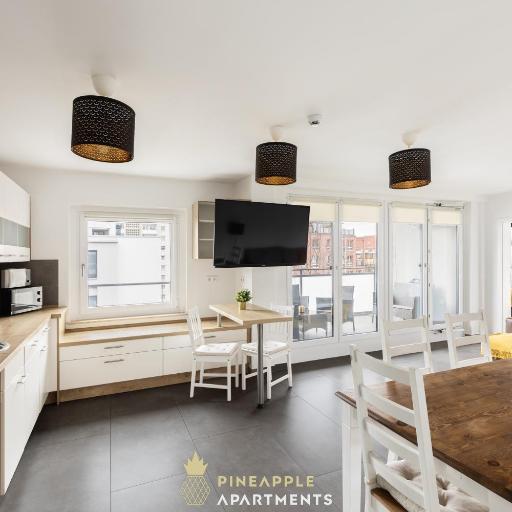 PINEAPPLE APARTMENTS - Zwinger VI - 98qm - 1x free parking, undefined