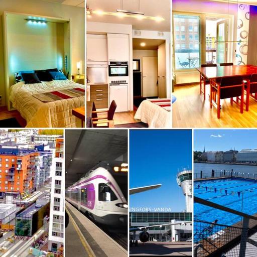 To LuxStudio KARNEOLI From Helsinki Airport 6 min, to City 27min, Free Parking in Kivistö, undefined