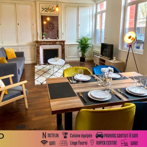 Charmant T2 Hyper-centre, Netflix, Gare, undefined