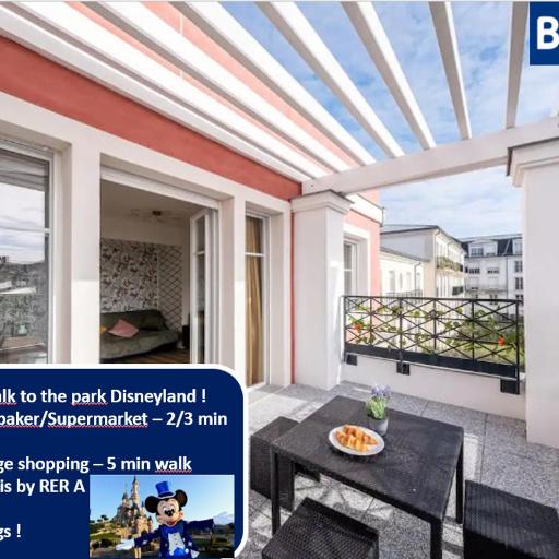 Disney at home 3 bed rooms- Confort 90m2 - best location, undefined
