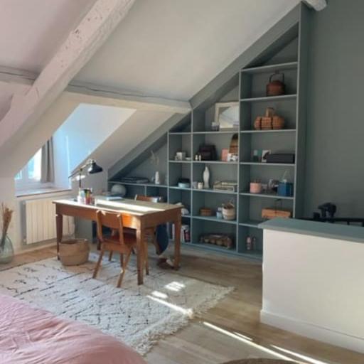 Grande chambre indépendante, charme, calme sur jardin, Nantes centre, accès privé par escalier de l'immeuble, sdb & wc privés, 10 minutes gare et palais des congrès, undefined