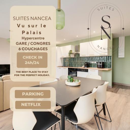 Vue sur le Palais - Nancy Gare Congrès - PARKING - T3, undefined