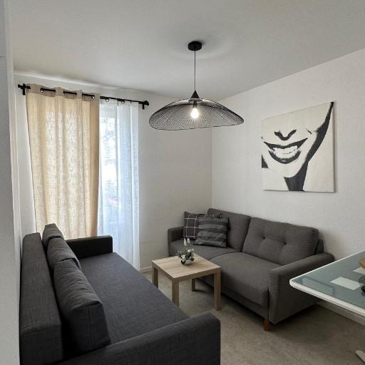 Appartement neuf, centre-ville, 400m de rivetoile 4 voyageurs, undefined