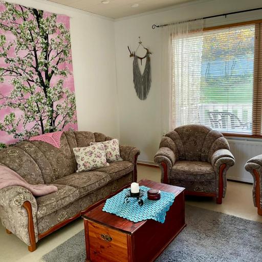 Villa Kaunisto,Riverside Home Near Santa in Town, undefined