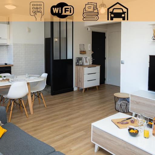 L'escapade Paloise, Balcon, Garage privé, undefined