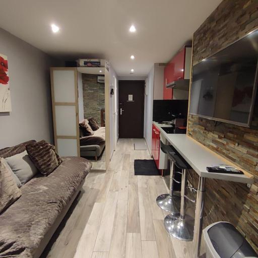 Studio les 2 Alpes au Village 1800m-Commerces et télésiège à 50m-Retour ski au pied, undefined