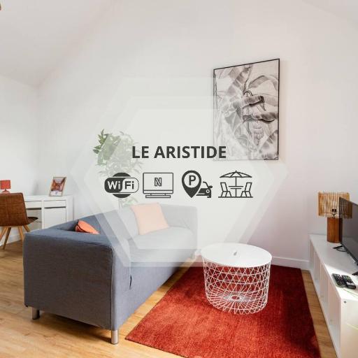 Le Aristide - Centre Ville - Calme - Terrasse, undefined