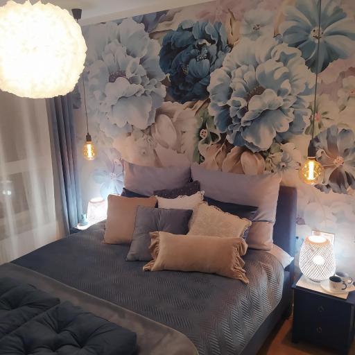 Apartamenty Centrum Warszawska 66 niebieski i różowy, undefined