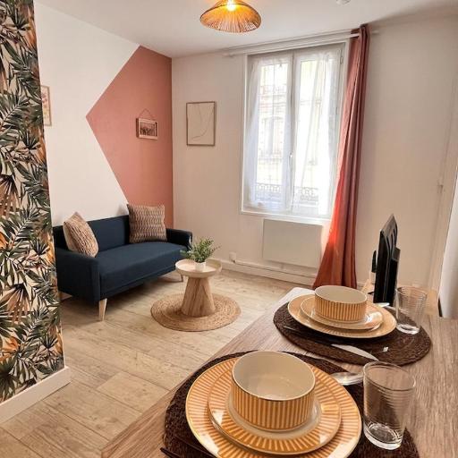 T2 moderne et tranquille proche de tout, undefined