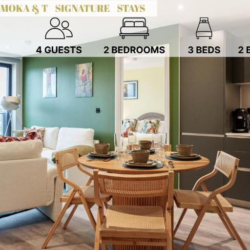 Bali Escape, 2Bed 2Bath, Leeds Center & Stadium 10 mins, undefined