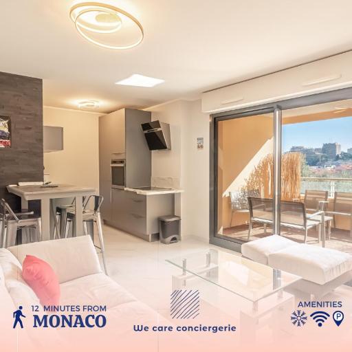 Beautiful apartment with pool near Monaco, undefined