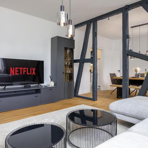 3 BR - Luxus - Arbeitsplatz - Wifi - Küche - Kaffee, undefined