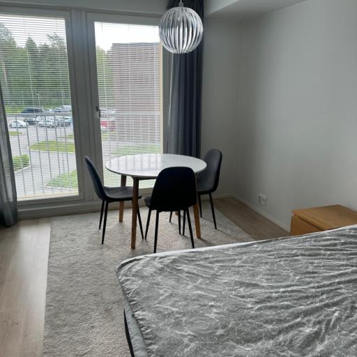 A new appartment, four beds, free parking, pets are welcome, undefined