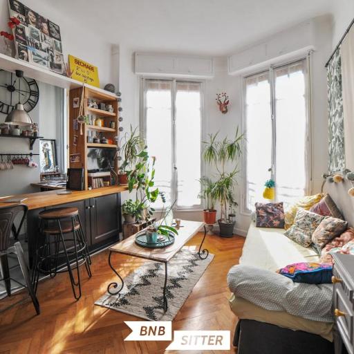 Bohemian style and luminous balcony, undefined