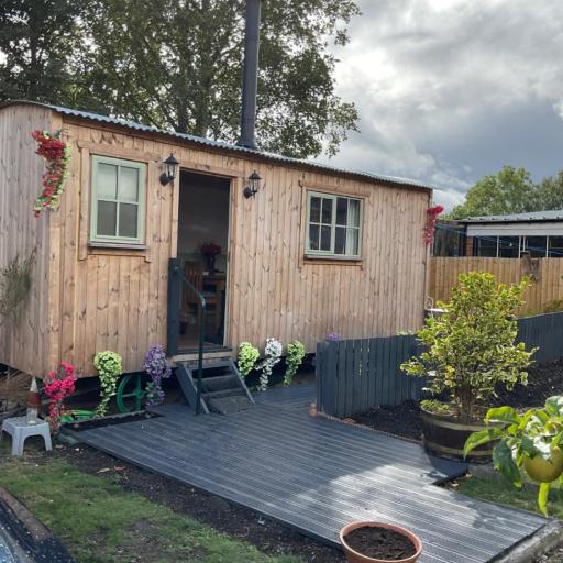 Shepherds Hut at The Old School House, undefined