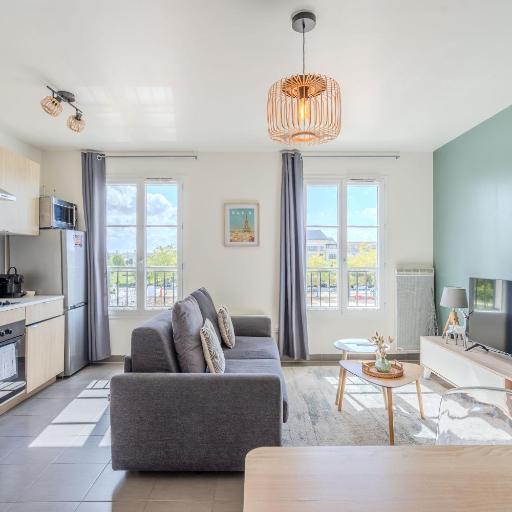 Magnifique appartement proche Disney & Paris 4p, undefined