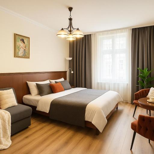 Cozy Central Studio - Elevator - Self Check-in - Prague Center, undefined