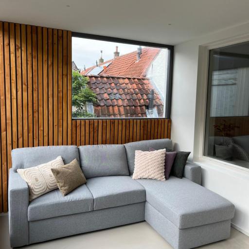 Characteristic Dutch home in historic center Gouda, undefined