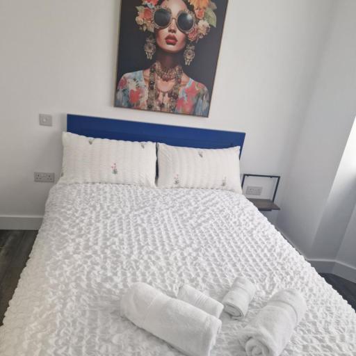 Blue double room at Albion's, undefined