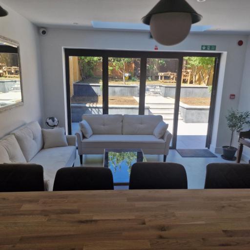 Cozy baby blue room, undefined