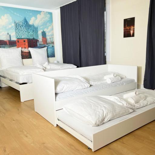 NA-HH-Airportment - Ideal für Gruppen & Familien mit Spielzimmer - free WLAN, undefined